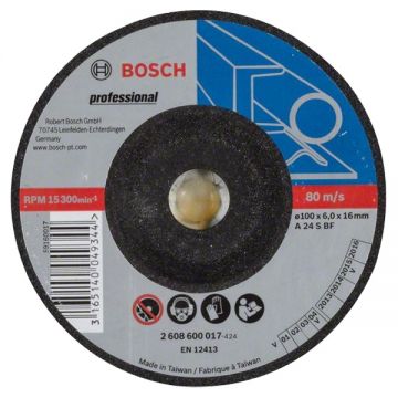Bosch  Expert for Metal - Disc polizare metal 100x16x6  mm