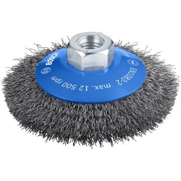Bosch  PRO Metal clean - Perie conica 100x0.3 mm fir ondulat otel