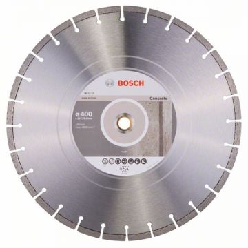 Bosch  Standard for Concrete - Disc diamantat de taiere segmentat 400x25.4/20x3.2 mm taiere umeda si uscata