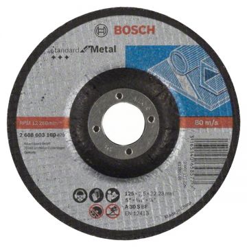 Bosch  Standard for Metal - Disc taiere metal 125x22.2x2.5 mm 1 buc