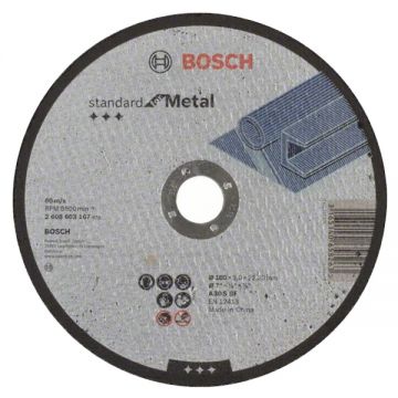Bosch  Standard for Metal - Disc taiere metal 180x22.2x3 mm 1 buc