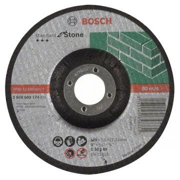 Bosch  Standard for Stone - Disc taiere piatra 125x22.2x2.5 mm 1 buc
