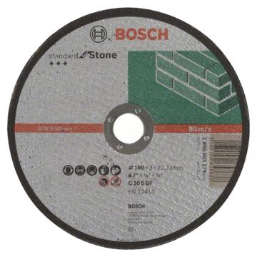 Bosch  Standard for Stone - Disc taiere piatra 180x22.2x3 mm 1 buc