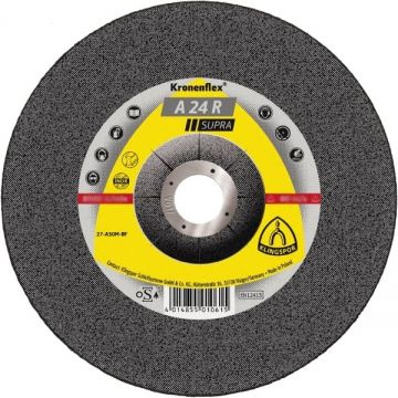 Klingspor  A 24 R SUPRA - Disc polizare metal 180x22.2x4  mm