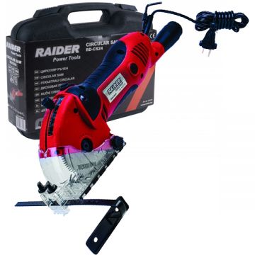 Raider  RD-CS24 - Fierastrau circular 480 W 85x20 mm valiza plastic