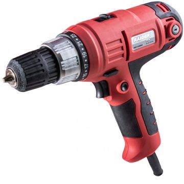 Raider  RDP-CDD02 - Masina de gaurit fara percutie 300 W mandrina rapida 10 mm 2 trepte viteza