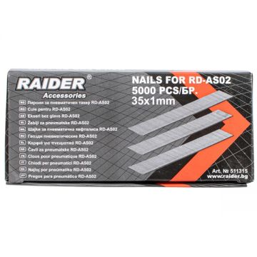 Raider  511315 - Set cuie cap inecat inclinare 90 grade 35 mm RD-AS02 5000 bucati