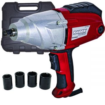 Raider  RD-EIW05 - Masina de insurubat cu impact 1050 W 500 Nm - patrat 1/2 inch valiza plastic