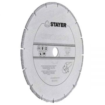 Stayer  LASER CORTA TODO - Disc diamantat de taiere segmentat 115x22.2x- mm taiere uscata
