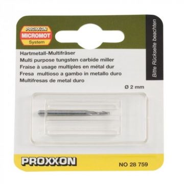 Freza din carbura de tungsten Micromot Proxxon 28759, O2 mm