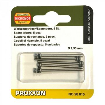 Set ax de prindere Micromot Proxxon 28815, O2.35 mm, 5 bucati