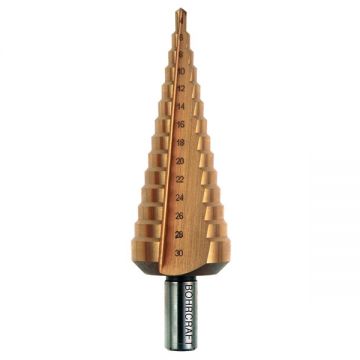 BOHRCRAFT  1761 - Burghiu in trepte 4-30  mm 14 trepte HSS-TIN