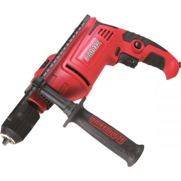 Raider  RD-ID40 - Masina de gaurit cu percutie 650 W mandrina rapida 13 mm