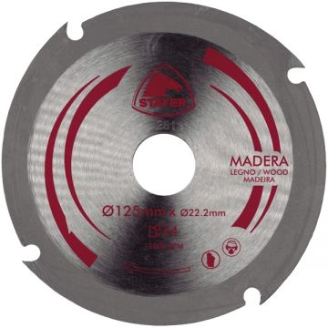 Stayer  2.197 - Disc taiere lemn 125x22.2x2 mm 1 buc