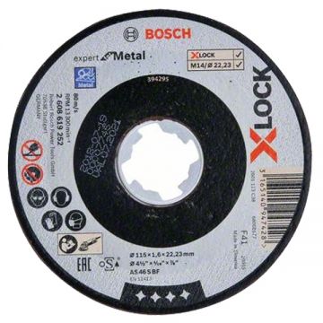 Bosch  Expert for Metal - Disc taiere metal 115x22.2x1.6 mm 1 buc