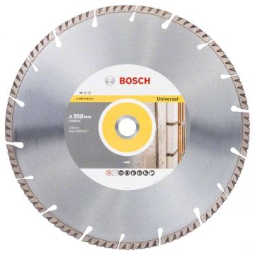 Bosch  Standard for Universal - Disc diamantat de taiere segmentat 350x25.4x3.3 mm taiere uscata