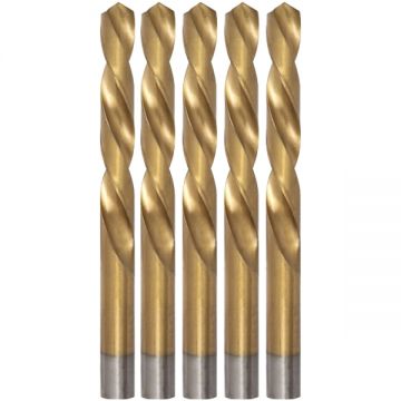 Evotools  676051 - Set burghie metal HSS-TIN 10  mm tija cilindrica 5  bucati