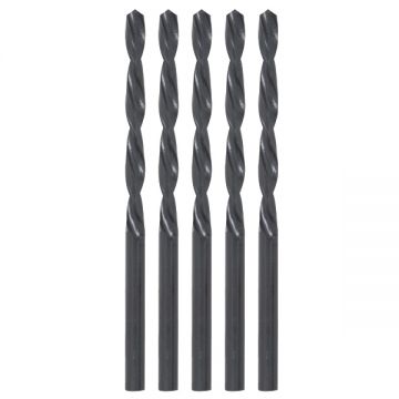 Evotools  678032 - Set burghie metal HSS 10  mm tija cilindrica 5  bucati