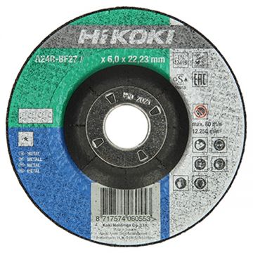 HiKOKI 4100231 - Disc polizare metal 115x22.2x6 mm HiKOKI 4100231 - Disc polizare metal 115x22.2x6 mm