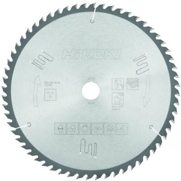 HiKOKI  752488 - Panza fierastrau circular lemn 305x30x2.5 mm 60 dinti