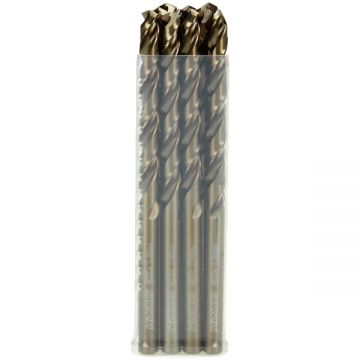 HiKOKI  780635 - Set burghie metal HSS-CO 8  mm tija cilindrica 10  bucati