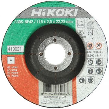 HiKOKI  C30S-BF42 - Disc taiere piatra 115x22.2x2.5 mm 1 buc