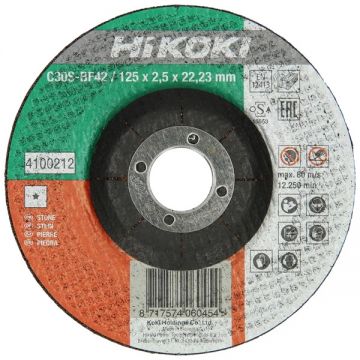 HiKOKI  C30S-BF42 - Disc taiere piatra 125x22.2x2.5 mm 1 buc