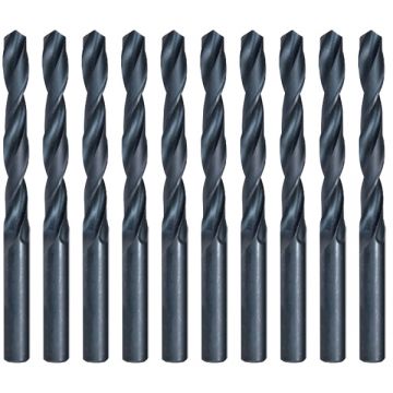 Makita  D-38744 - Set burghie metal HSS-R 10  mm tija cilindrica 10  bucati