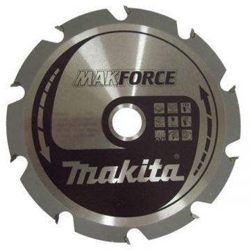 Makita  MAKFORCE - Panza fierastrau circular lemn 165x20x2 mm 10 dinti