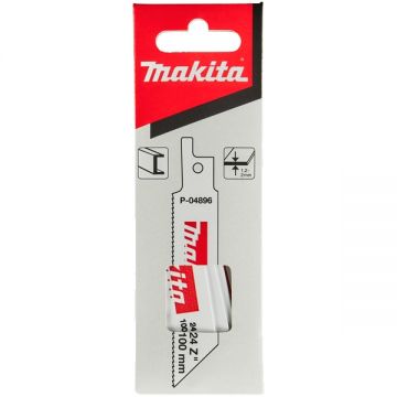 Makita  P-04896 - Set panze fierastrau sabie bimetal 100 mm 24 dinti/inch dantura standard 5 bucati