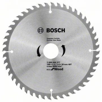Bosch  Eco for Wood - Panza fierastrau circular lemn 190x30x2.2 mm 48 dinti