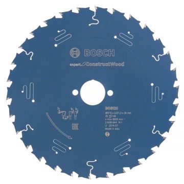 Bosch  Expert for Construct Wood - Panza fierastrau circular lemn cu cuie 210x30x2 mm 30 dinti