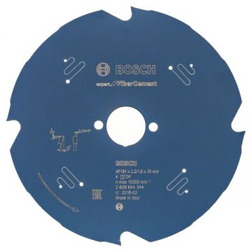 Bosch  Expert for Fiber Cement - Panza fierastrau circular fibrociment 184x30x2.2 mm 4 dinti