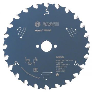 Bosch  Expert for Wood - Panza fierastrau circular lemn 160x20x2.6 mm 24 dinti