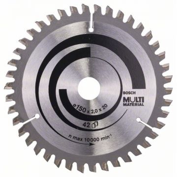 Bosch  Multi Material - Panza fierastrau circular multimaterial 150x20/16x2 mm 42 dinti