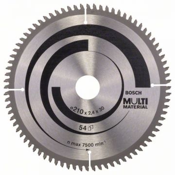 Bosch  Multi Material - Panza fierastrau circular multimaterial 210x30x2.5 mm 80 dinti