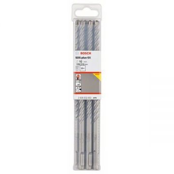 Bosch  Plus-5X - Set burghie SDS-Plus 10  mm 10 bucati beton armat