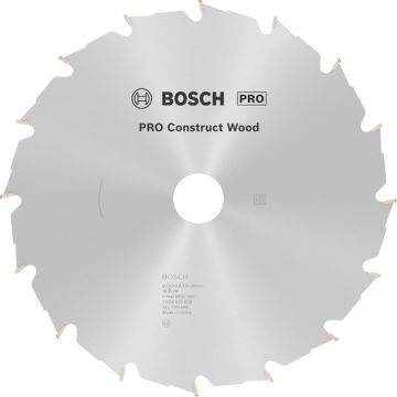 Bosch  PRO Construct Wood - Panza fierastrau circular lemn cu cuie 235x30/25x2.8 mm 16 dinti