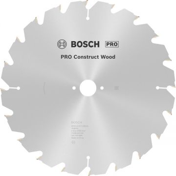 Bosch  PRO Construct Wood - Panza fierastrau circular lemn cu cuie 315x30x3.2 mm 20 dinti