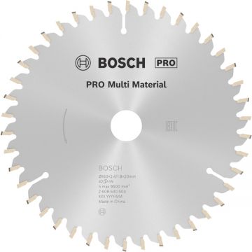 Bosch  PRO Multi Material - Panza fierastrau circular multimaterial 160x20/16x2.4 mm 42 dinti