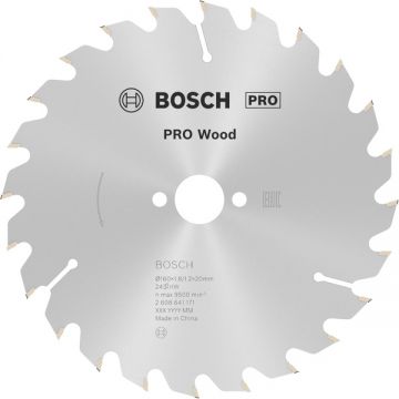 Bosch  PRO Wood - Panza fierastrau circular lemn 160x20/16x1.8 mm 24 dinti