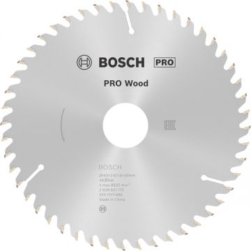 Bosch  PRO Wood - Panza fierastrau circular lemn 165x30x2.6 mm 48 dinti