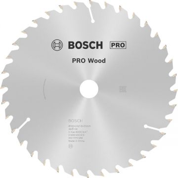 Bosch  PRO Wood - Panza fierastrau circular lemn 190x20x2.6 mm 36 dinti