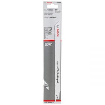 Bosch  S 1122 VFR - Set panze fierastrau sabie bimetal 225 mm 10-14 dinti/inch dantura progresiva 5 bucati