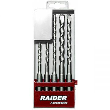 Raider  158101 - Set burghie SDS-Plus 5-10  mm 5 bucati