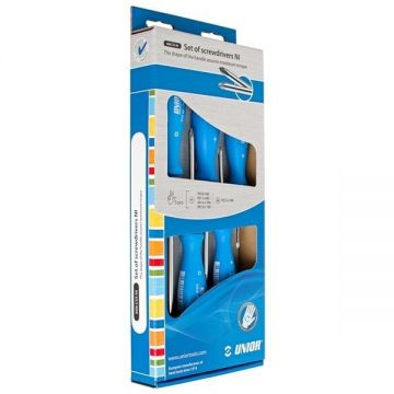 Unior  617041 - Set surubelnite cu profil PH si PZ 5 bucati