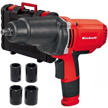 Einhell  CC-IW 950 - Masina de insurubat cu impact 950 W 450 Nm - patrat 1/2 inch valiza plastic