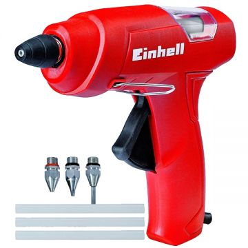 Einhell  TC-GG 30 - Pistol de lipit cu bagheta siliconica 30 W 11 mm - g/min accesorii