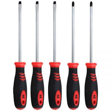 Evotools  605089 - Set surubelnite cu profil PH si plat 5 bucati