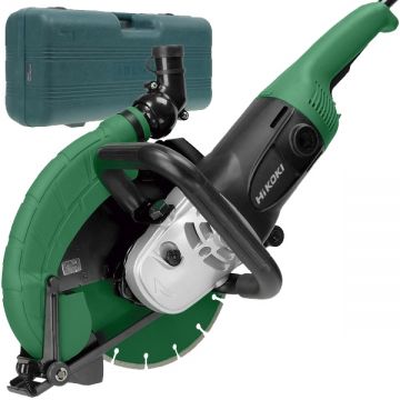 HiKOKI  CM9SRWSZ - Masina de taiat cu disc diamantat 2000 W 230 mm valiza plastic